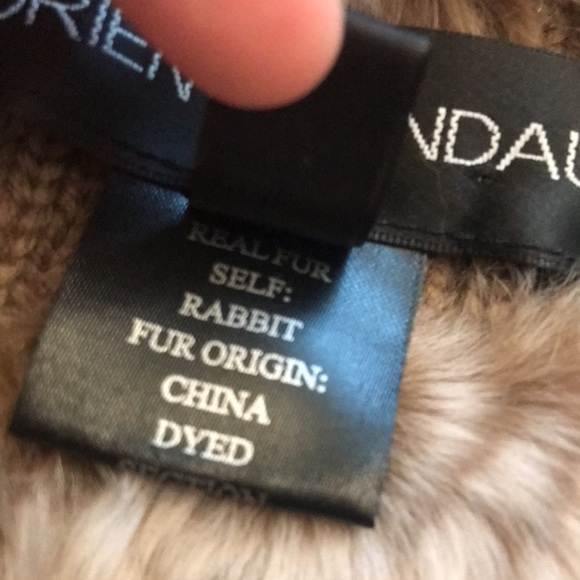 Adrienne landau fur headband - Picture 5 of 8